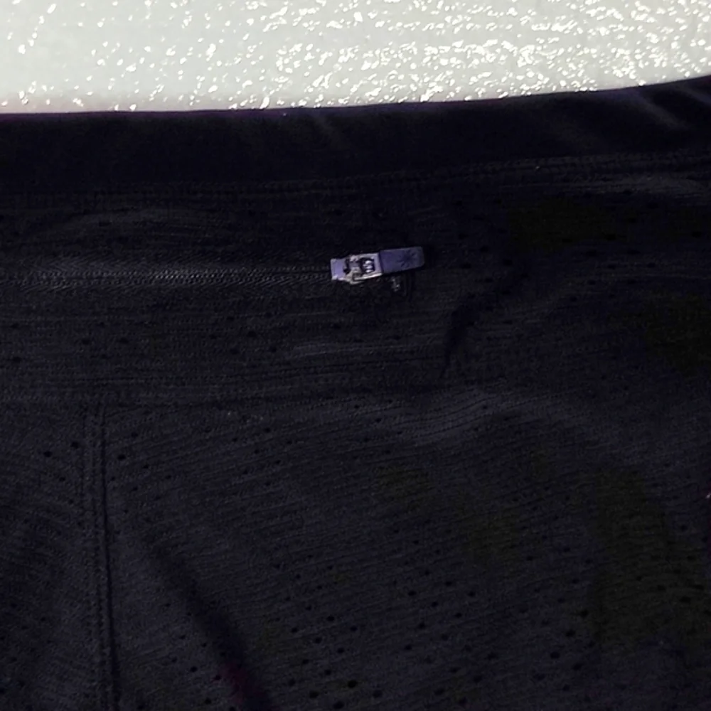 Athleta Prism 2-in-1 Built in Shorts Pull On Mesh black Womens Size M - Picture 4 of 9